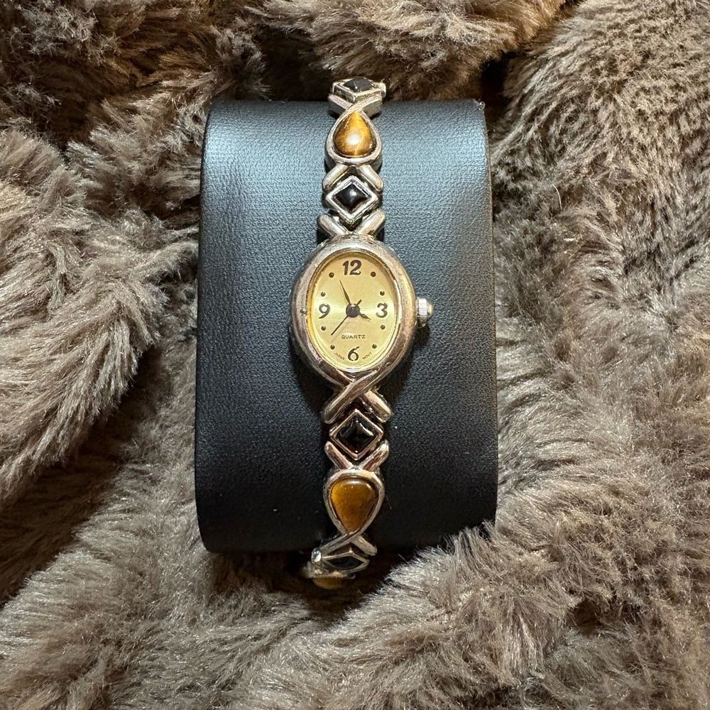 Avon Women's Watch with Gold and Silver Accents